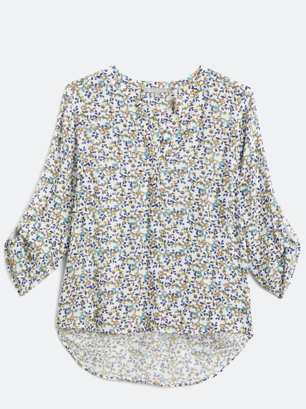 Daniel Rainn Koda Split Neck Top